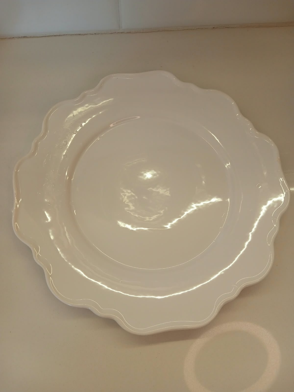 Prato de Jantar Flor